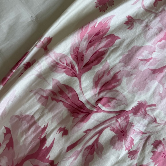 Reformation XS Parma Silk Maxi Dress in Swoon Pink White - Picture 10 of 14